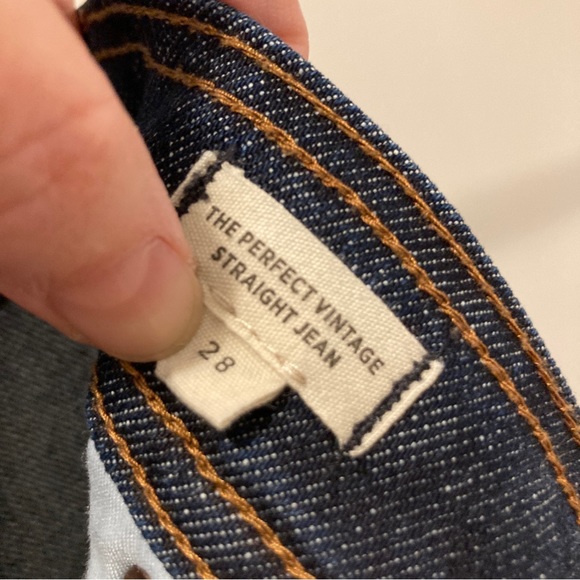 Madewell | The Perfect Vintage Straight Jean | Stanhill Wash Pocket Edition | 28 - Picture 10 of 12